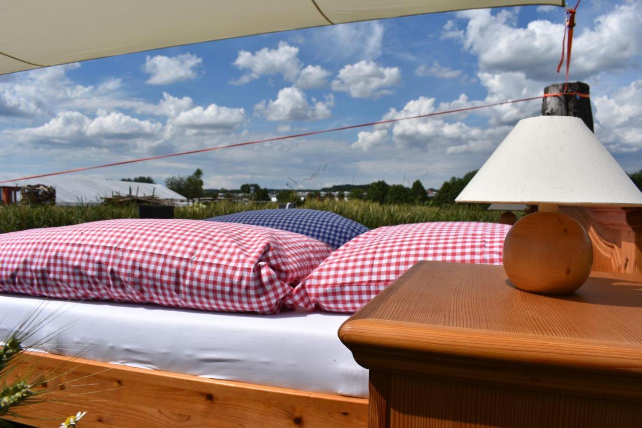 Open Air, Bett Im Kornfeld Hotel Finning Ngoại thất bức ảnh